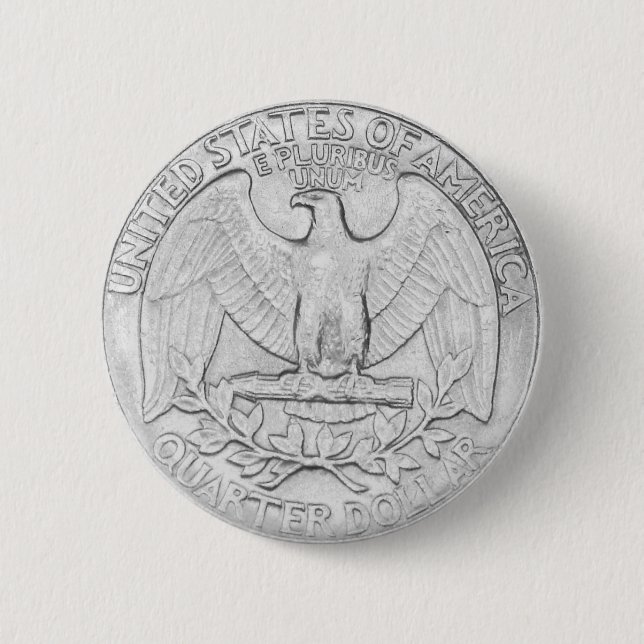 Viertelknopf Button (Vorderseite)