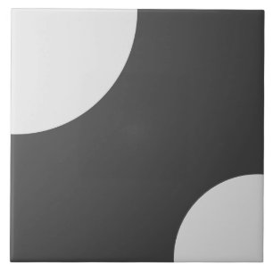 Viertelkreismuster Fliese