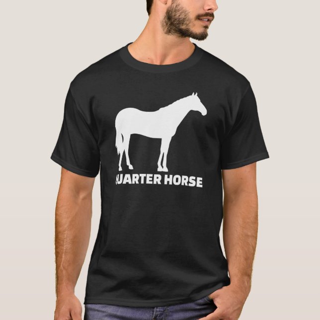 Viertelpferd T-Shirt (Vorderseite)