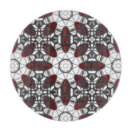 Vierter Band Kaleidoskop Art sechzehn Schneidebrett