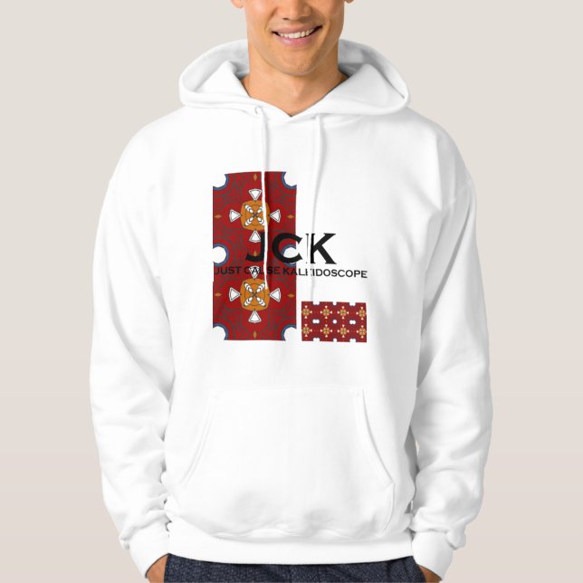 Vierter Band Kaleidoskop-Kunst achtzehn Hoodie (Vorderseite)