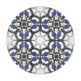 Vierter Band Kaleidoskop-Kunst achtzehn Schneidebrett