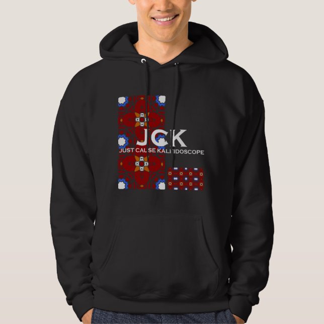 Vierter Band Kaleidoskop Kunst dreizehn Hoodie (Vorderseite)