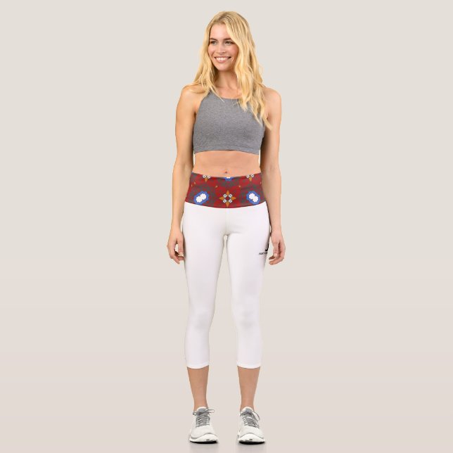 Vierter Band: Kaleidoskop, siebzehn Capri Leggings (Vorderseite)