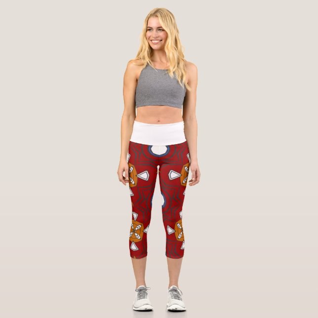 Vierter Band, Kaleidoskop, zweiundzwanzig Capri Leggings (Vorderseite)