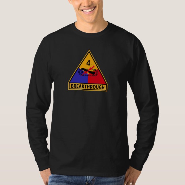 Vierter gepanzerte Abteilung "Durchbruch" T-Shirt (Vorderseite)