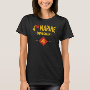 Vierter Geschäftsbereich Marine Staaten Militärisc T-Shirt