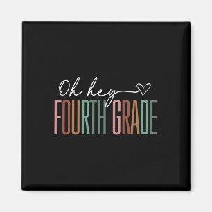 Vierter Grad, Hey, zurück zur Schule 4. Klasse Magnet
