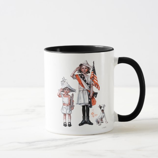 Vierter Juli Tasse (Rechts)