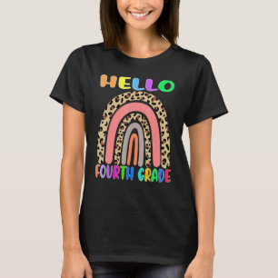 Vierter Klasse Rainbow Girls Boys Teacher Team 4th T-Shirt
