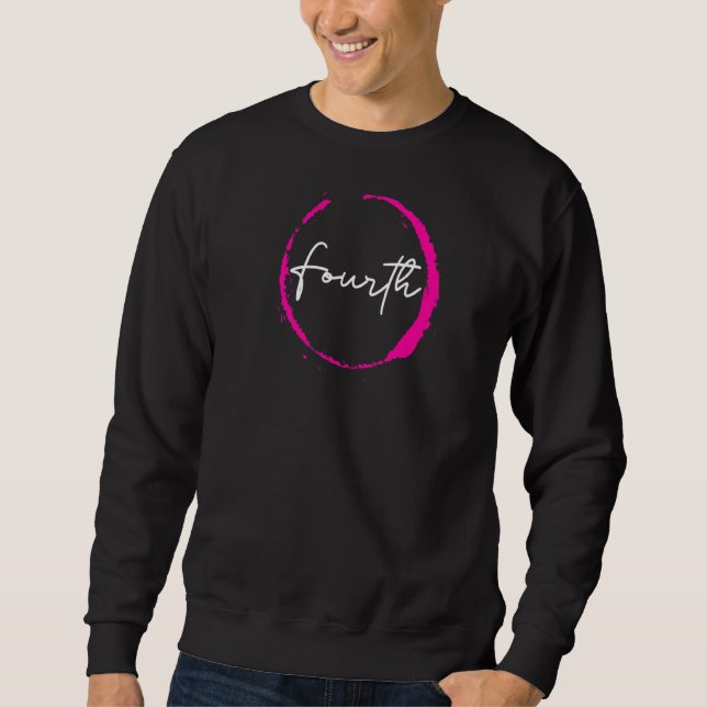 Vierter Niedlicher Grundschullehrer Sweatshirt (Vorderseite)