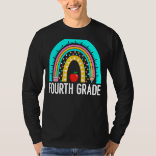 Vierter Rainbow-Lehrer-Team Vierter Platz T-Shirt