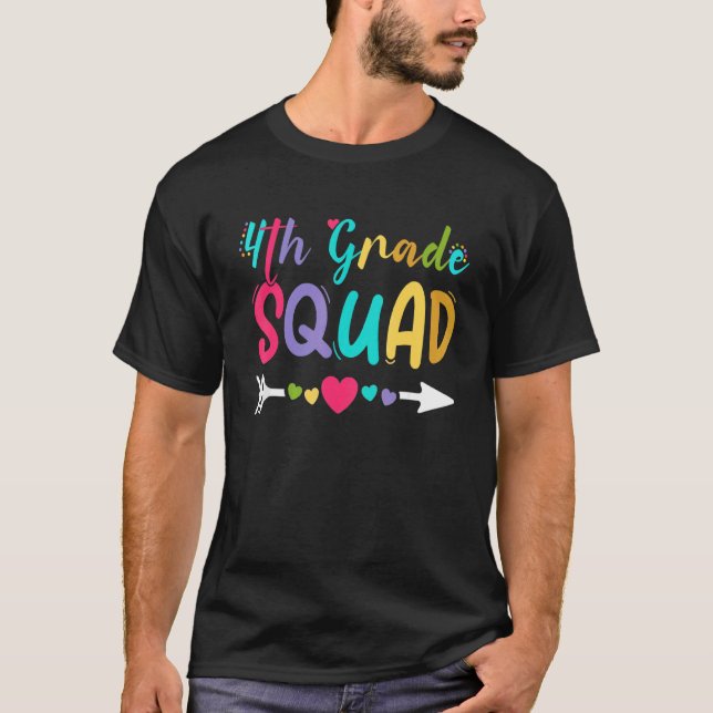 Vierter Schulleiter zurück T-Shirt (Vorderseite)