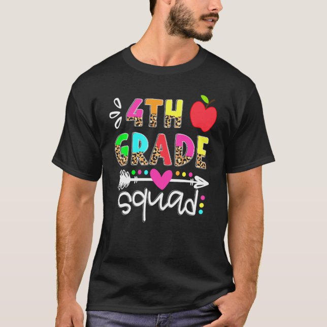 Vierter Schulleiter zurück T-Shirt (Vorderseite)
