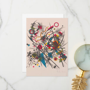 Viertes Bauhaus Wallet von Wassily Kandinsky Dankeskarte