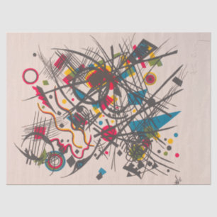 Viertes Bauhaus Wallet von Wassily Kandinsky Seidenpapier