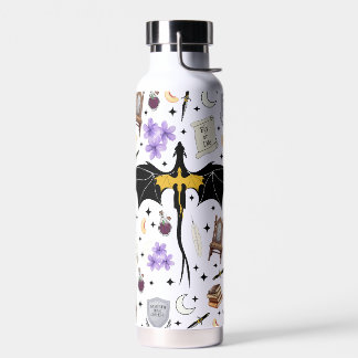 Viertes Flügel Romantasy Buch Geschenk Thermobeche Trinkflasche