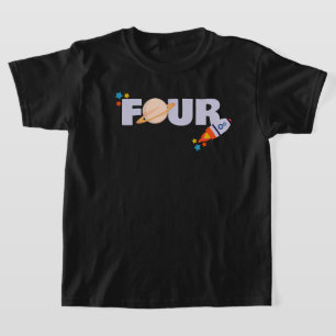 Viertes Shirt zum Weltraum
