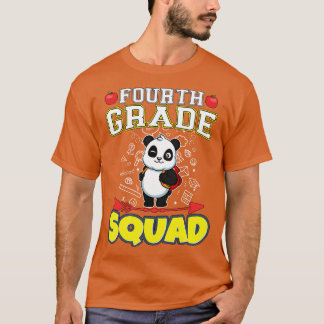 Viertklassige Squad Funny Elementary School T-Shirt