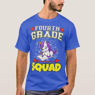 Viertklassige Squad Funny Elementary School T-Shirt