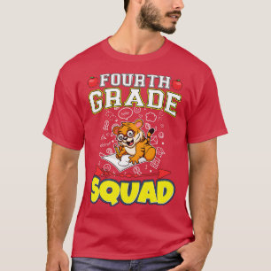 Viertklassige Squad Funny Elementary School T-Shirt
