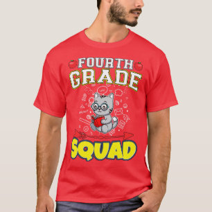 Viertklassige Squad Funny Elementary School T-Shirt