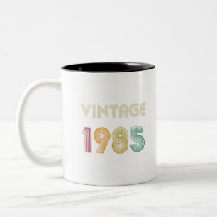 vierunddreißig Jahre 34. Geburtstagsgeschenk Vinta Zweifarbige Tasse