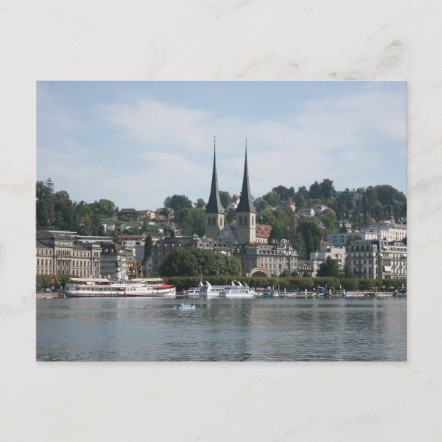 Vierwaldstattersee, Schweiz Postkarte (Vorderseite)