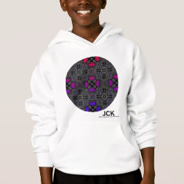 Vierzehn Kaleidoskop Art Hoodie
