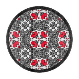 Vierzehn Kaleidoskop Art Schneidebrett