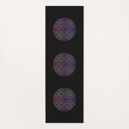 Vierzehn Kaleidoskop Art Yogamatte