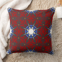 Vierzehn Kaleidoskop-Kunst Kissen