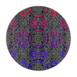 Vierzehn Kaleidoskop-Kunst Schneidebrett