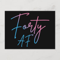 Vierzig AF II - Geburtstagsgeschenk