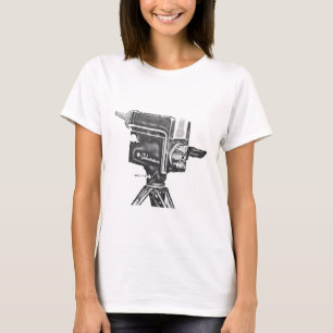 Vierzigerjahre oder Fünfzigerjahre T-Shirt