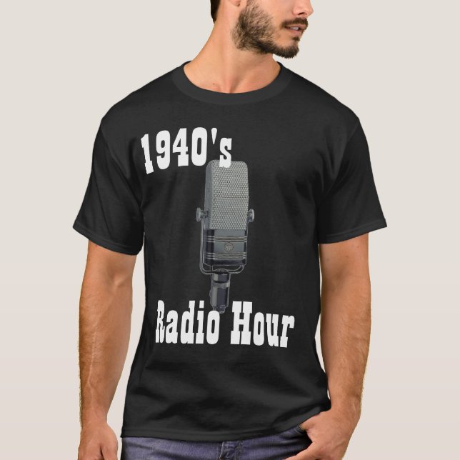 Vierzigerjahre, Radiostunde T-Shirt (Vorderseite)