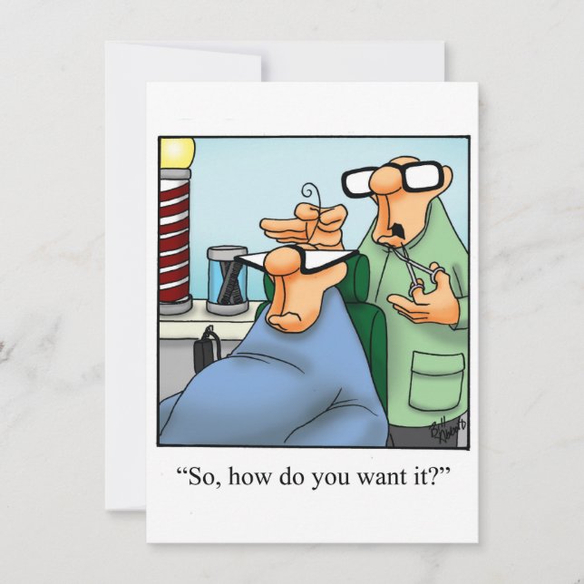 Vierzigste Einladung zur Geburtstagspartei (Vorderseite)