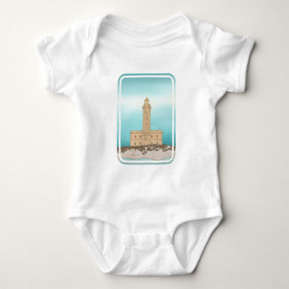 Vieste Lighthouse Italien Baby Strampler
