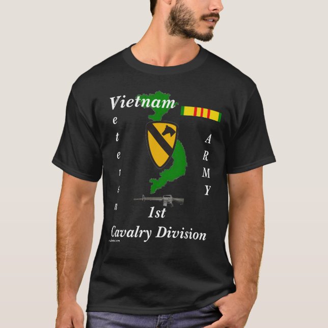 Viet-1st Cav Div. T-Shirt (Vorderseite)