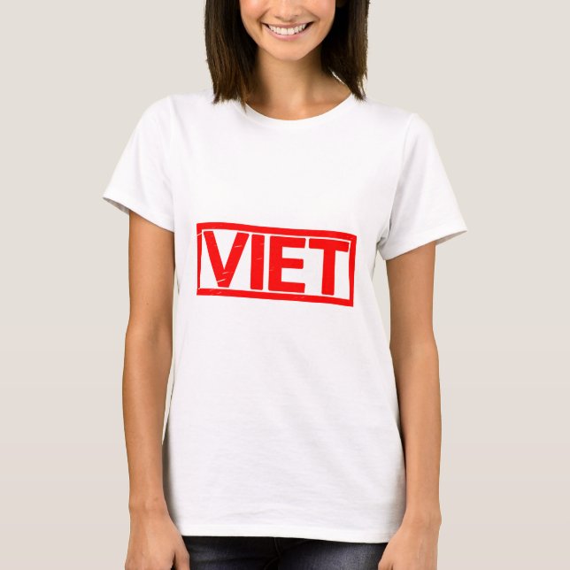 Viet Briefmarke T-Shirt (Vorderseite)