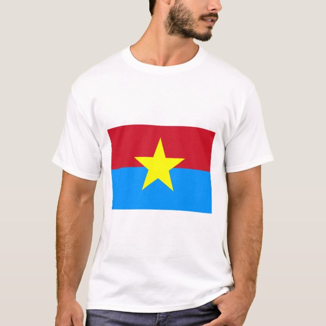 Viet Cong Flagge T-Shirt (Vorderseite)