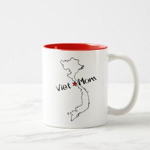 Viet*Mom! Feiern Sie der Mammas der Zweifarbige Tasse