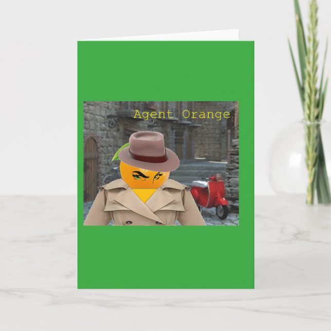 Viet Nam War Agent Orange Karte (Vorderseite)