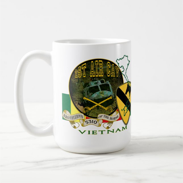 Vietnam-1st Kavallerie Div. (Luft Cav) Tasse (Links)