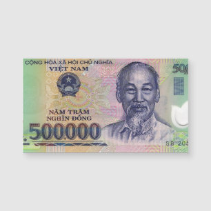 Vietnam 500.000 Magnetkarte für Banknoten