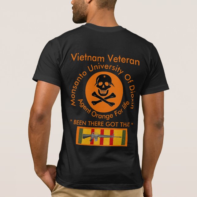 Vietnam-Agent-orange T - Shirt 2 (Rückseite)