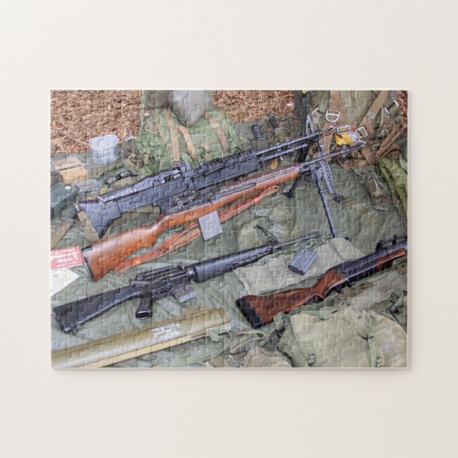 Vietnam-Ära-Infanterie übersetzen Puzzlespiel Puzzle (Horizontal)