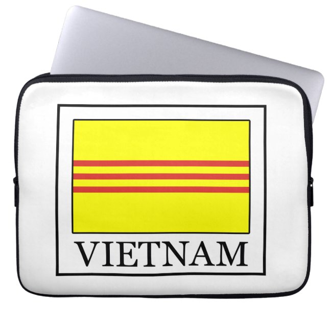 Vietnam-Ärmel Laptopschutzhülle (Vorderseite)