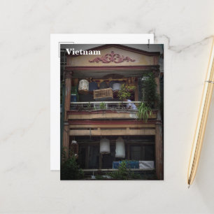 Vietnam Asia Street Fotografy Feiertagspostkarte