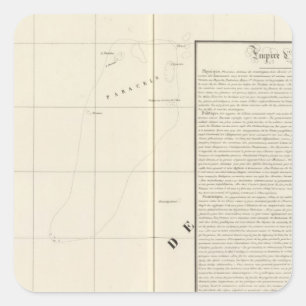 Vietnam, Asien 106 Quadratischer Aufkleber